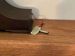 Tradition Made in Germany mantle clock with key