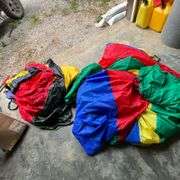 2 play parachutes in bag