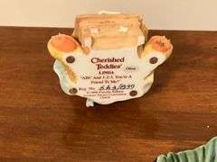 Wedding cake topper, easter eggs, Cherished Teddy Linda, etc.