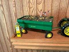 Foxfire Farms John Deere Model B die cast, 17" L