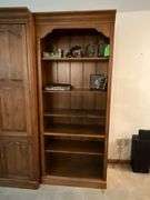 Wooden bookcase, CONTENTS NOT INCLUDED