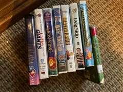 Assortment of VHS & DVD movies