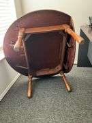 Drop leaf coffee table 42" W x 42" D x 17" T