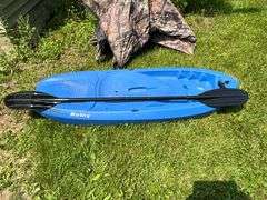Lifetime Relay mini kayak with set of oars, 100 lb. capacity, 62" L