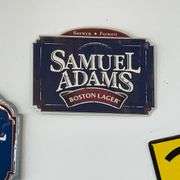 Samuel Adams Boston Lager metal sign