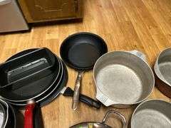 Cooking pans, skillet