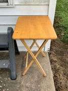 Rubbermaid step stool, Gott trash can with rollers