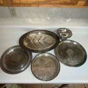 Silverplate dishes