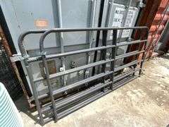 (2) 8' steel tube gates