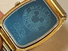 Mickey Mouse watch