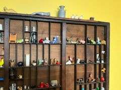 Printer tray with lots of knick knacks, 32" W x 17" T