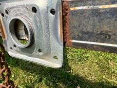 12' x 76" utility trailer, 2" ball, needs lights and wires