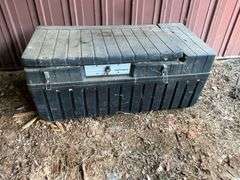 Tuff box, 45" L with assorted tools