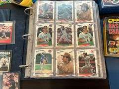 Assortment of sports cards, baseball, football, others