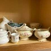 Assorted china
