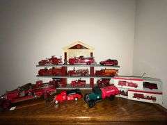 American Fire Engine Classics display with fire engines