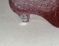 Pair of Fenton Glass cat slippers