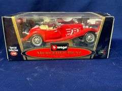 Burago die cast cars, 1:18 scale