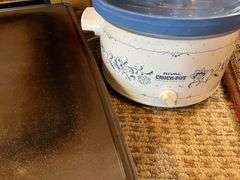Rival crockpot, JCPenney electric griddle, working condition