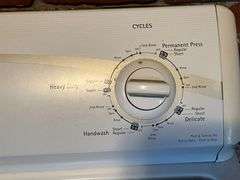 Kenmore 500 washer, Model 110.28522701