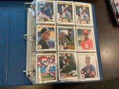 Assortment of sports cards, baseball, football, others