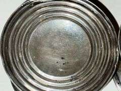 Pair of Gorham sterling cement reinforced candlestick holders