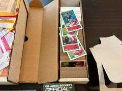 Assortment of sports cards, baseball, football, others
