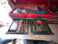 Husky 6-drawer tool box, 26" W and contents