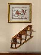 Cardinals by Schaperkotter, 1984, No. 236/300, framed and matted 11 1/2" x 9 1/2"