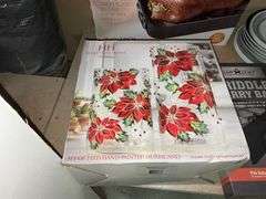 Flatware, serving utensils, plates, pots, pans, roaster, etc.