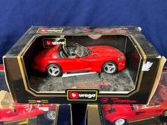 Burago die cast cars, 1:18 scale