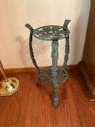 Cast iron plant stand