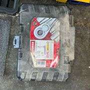 Rimax plastic tool box and contents