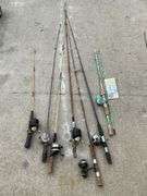 Zebco and other rods and reels