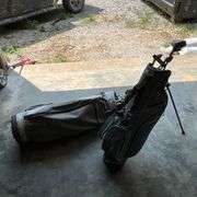 PowerBilt and other golf bag