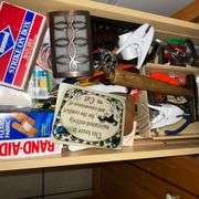 Contents of 2 junk drawers