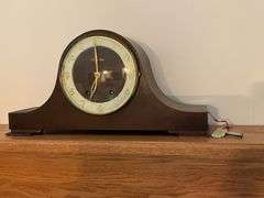 Tradition Made in Germany mantle clock with key