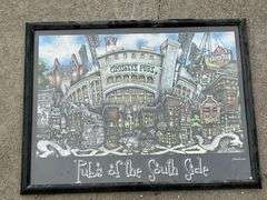"Pubs of the South Side" framed print