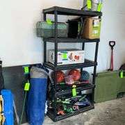 Plastic shelf, CONTENTS NOT INCLUDED