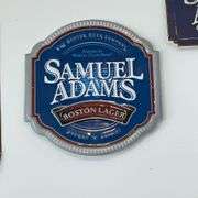 Samuel Adams Boston Lager metal sign
