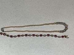 Sterling pieces with stones and pearls