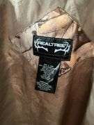 Leather gloves, camo clothing, vest, etc.