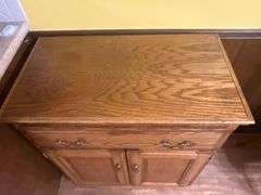 Eagle Industries microwave cart on casters