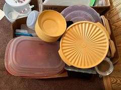 Plasticware, Tupperware, Rubbermaid etc.