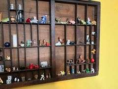 Printer tray with lots of knick knacks, 32" W x 17" T
