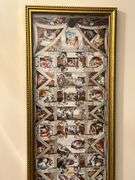 Michelangelo, Sistine Chapel ceiling framed print
