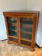 Glass door cabinet