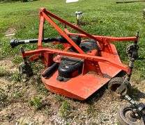 Land Pride finish mower SN: 1206471, 3-point hitch, PTO driven, 2 extra trail wheels