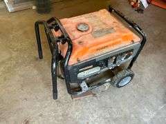 Generac GP6500, 110/240 outlets, 6500 watts, 288 hours