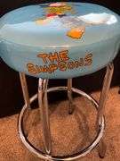 The Simpsons padded game stool